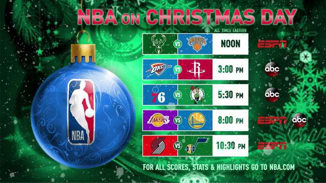 lakers christmas 2018