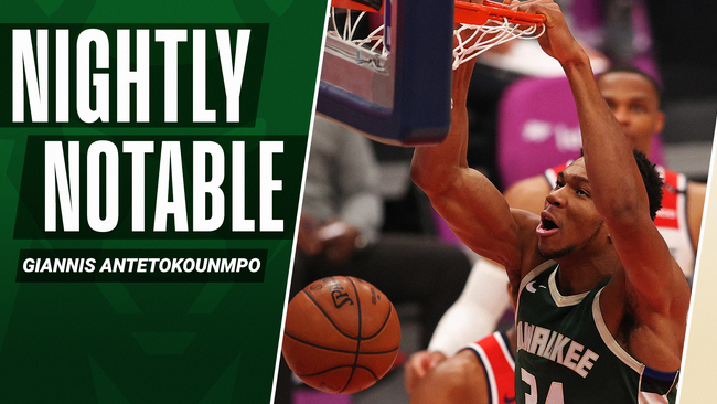 Giannis Antetokounmpo registers triple-double in 3rd straight ...
