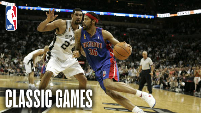 NBA | Video: 2005 Finals Game 6: Pistons defy the odds to ...